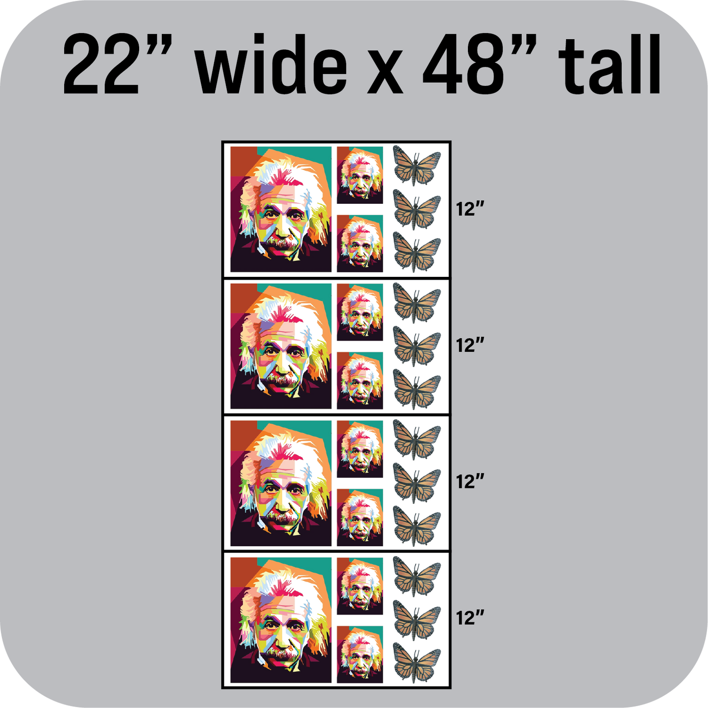 DTF Sheet 22" wide x 48" tall