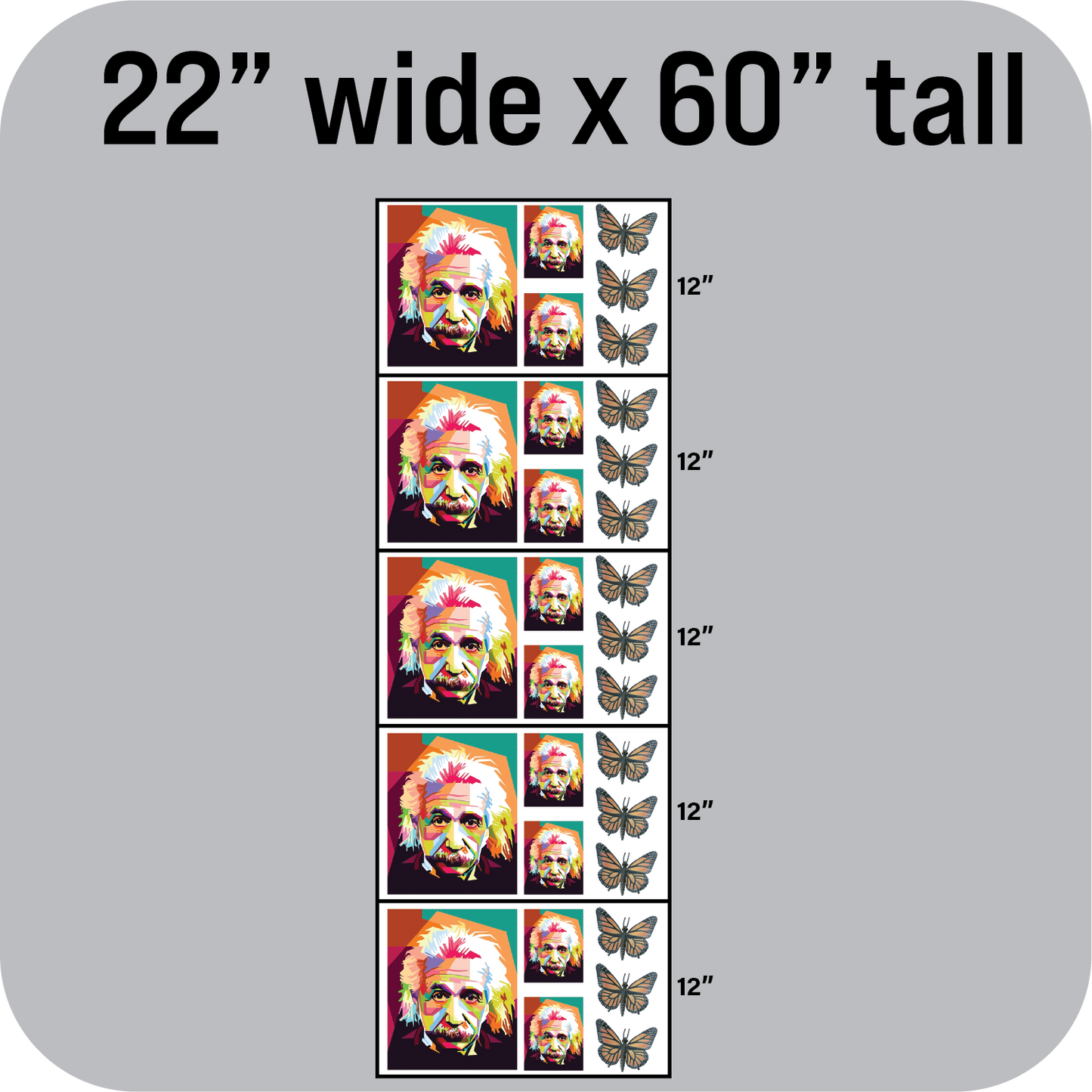 DTF Sheet 22" wide x 60" tall